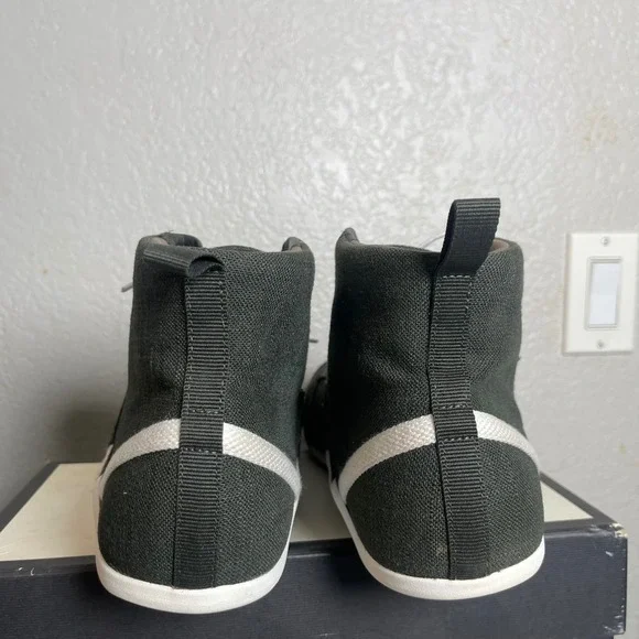 Xero Shoes Toronto Green Canvas Minimalist Barefoot High Top Sneaker Men's 13